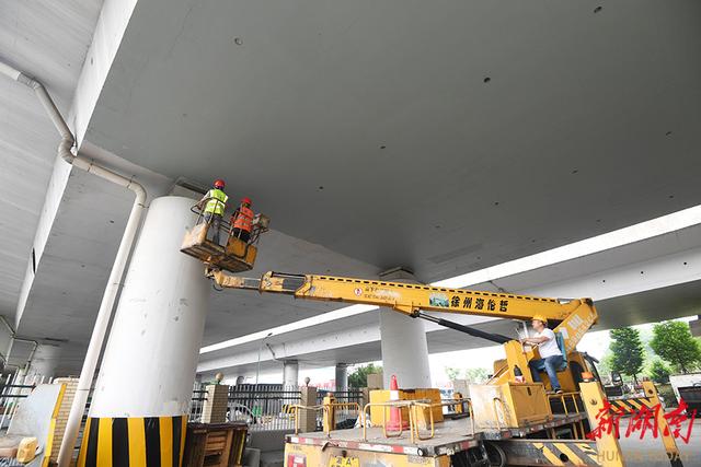 湖南長沙縣對星沙大道跨新安路橋，進行技術(shù)狀況等級評定