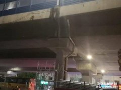 沈陽(yáng)東西高架橋一墩柱蓋梁出現(xiàn)裂縫，正在對(duì)橋梁進(jìn)行全面檢測(cè)